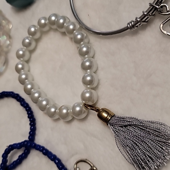 Bracelets in Blue (8 pieces) - Picture 7 of 12